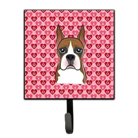 Carolines Treasures Boxer Hearts Leash or Key Holder BB5293SH4